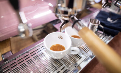 Kaffeemaschine mit BWT Tassen