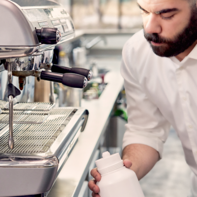 Kaffee Maschine mit Filterkartusche